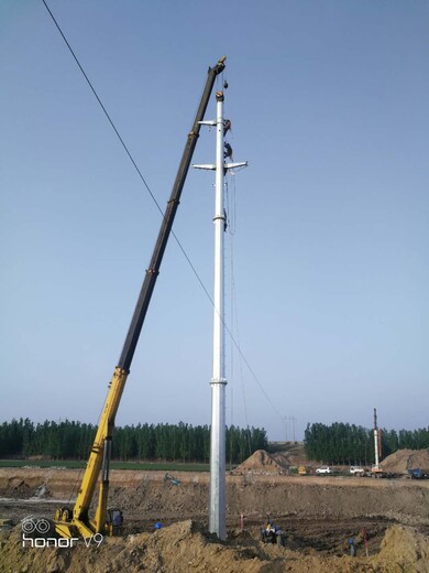 福建生产聚圣宝电力钢管塔供应商电力钢管杆