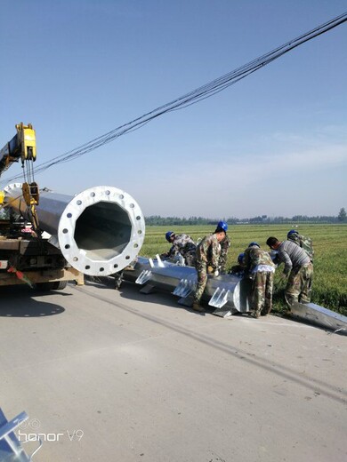 黑龙江生产电力钢管塔厂家电力钢管杆