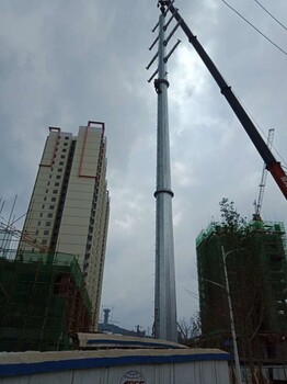 辽宁生产聚圣宝电力钢管塔厂家报价电力钢管杆