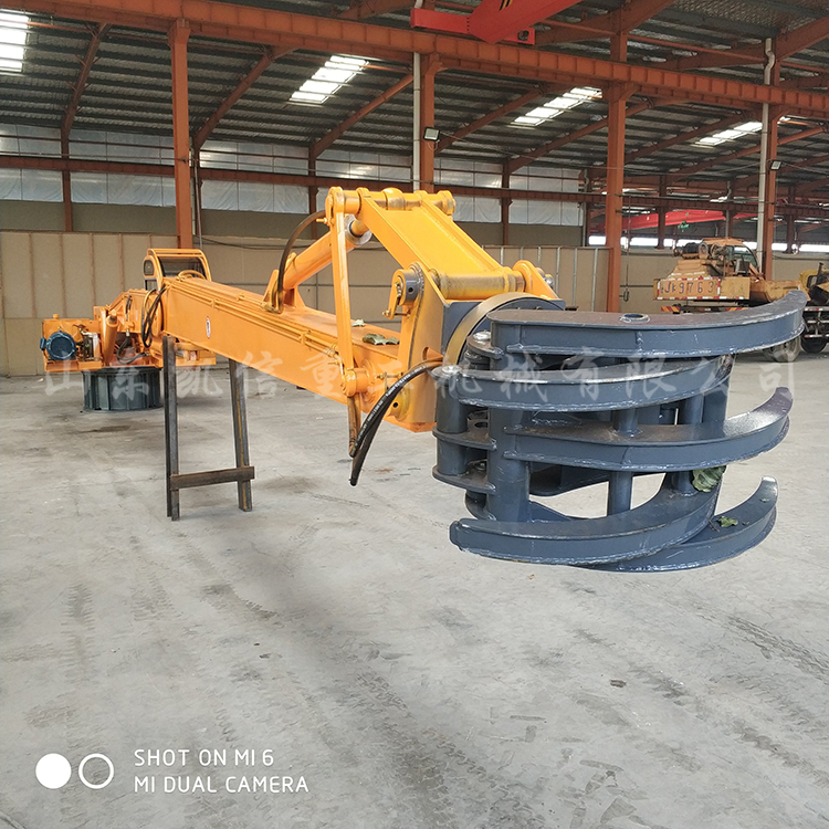 抓鋼機(jī)生產(chǎn)廠家 固定電動(dòng)小型抓草機(jī) 液壓抓鋼機(jī) 固定抓木機(jī)