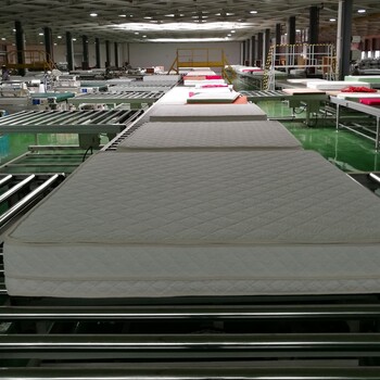 广州可定制整套席梦思床垫自动生产线床垫生产机械设备床垫设备