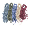 杭州彩色口罩绳环保耳带绳支持尺寸裁切