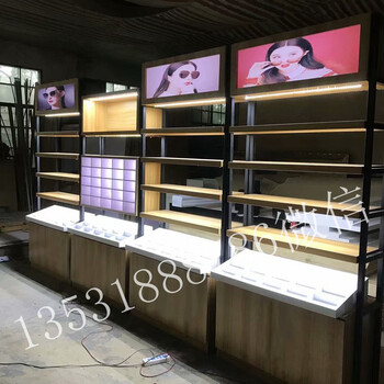 丽水莲都区眼镜柜货架开发式眼镜柜销售台定制设计