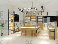 眼镜柜品质时尚眼镜店铺创意眼镜展示柜装修思路图片3