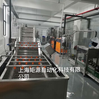 上海矩源定制型酵素果汁饮料生产线