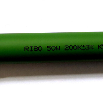 RI80型高压玻璃釉电阻器
