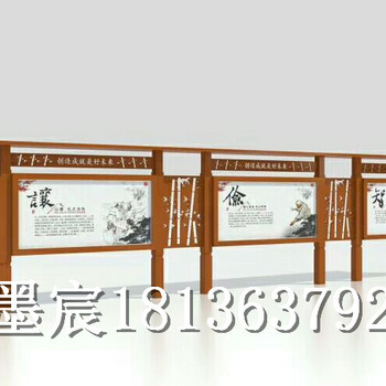 山东枣庄公交站台宣传栏制作设计免费出图报价