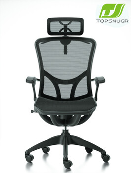 简约办公椅弓形职员椅网布靠背会议室椅子固定电脑椅厂家