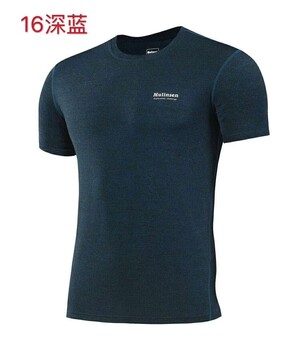  New Mulensen Ice Silk Short Sleeve T-shirt Original Good Goods Wholesale Sale Welcome to Order