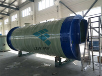 枣庄玻璃钢污水提升泵站公司,污水一体化泵井图片3