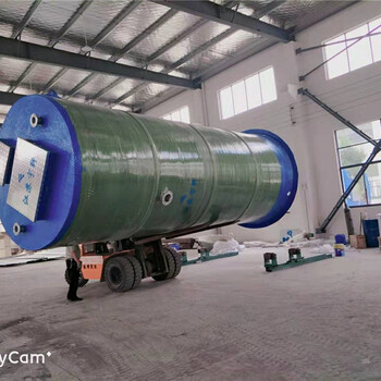 哈尔滨地埋式玻璃钢提升污水泵站厂家