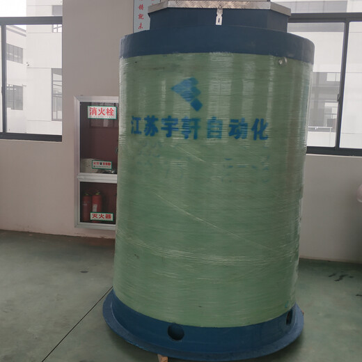 衢州玻璃钢污水提升泵站公司,预制井筒