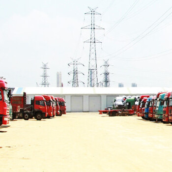 广州增城发海南乐东十七米长的平板车拖头车