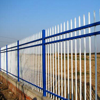 三横杆围墙护栏三横杆锌钢护栏围墙护栏