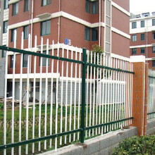 1.2米高两横杆围墙护栏锌钢护栏小区防护栏郑州栏杆