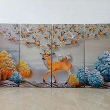 厂家供应碳纤维电暖画通电即热碳纤维发热板图片