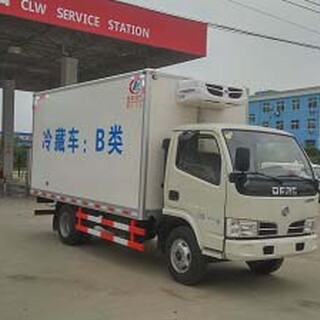 厂家东风多利卡D6102马力冷藏车果蔬保鲜运输车肉类冷冻车图片2