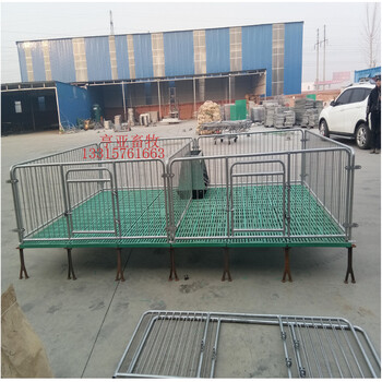 黑龙江齐齐哈尔养猪设备大量提供母猪定位栏限位栏复合母猪产床仔猪保育床