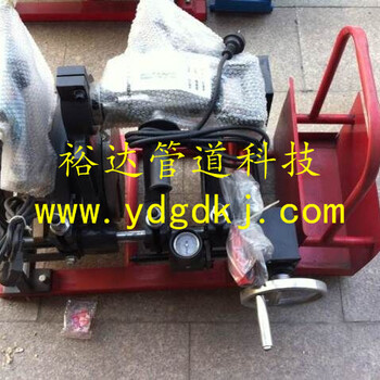 63-160翻蓋帶表PE管材手動熱熔對接機(jī)