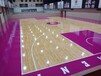 運動實木地板籃球館地板體育場地板楓木運動地板