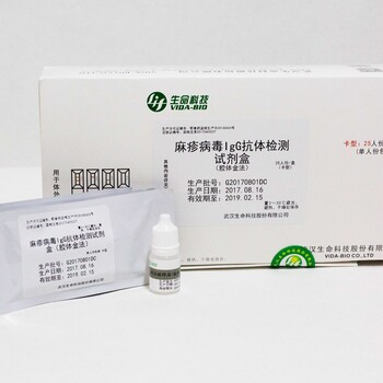 麻疹病毒IgG抗体检测试剂盒（胶体金法）