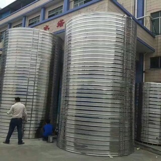 东莞市雨泉水箱厂生产圆形水箱方形水箱承压箱保温水箱图片1