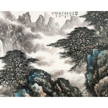 規(guī)模大的黎雄才字畫私下交易公司