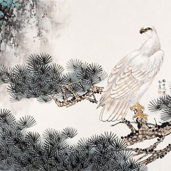 松鷹圖字畫快速交易成交快的機(jī)構(gòu)