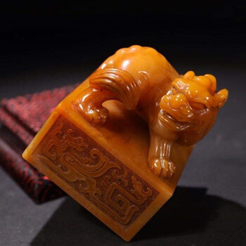 在線拍賣田黃瑞獸印章一般價(jià)格