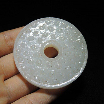 清白玉蒲紋璧展覽展銷近期價格