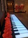 地上的钢琴亲子互动道具彩色跑等道具