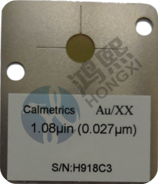 Au1uinch元素单镀层测厚仪标准片