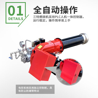 小型柴油燃烧机全自动单双段火燃油燃烧器图片2