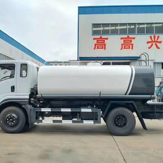 南平中型洒水车12方抑尘车单桥大型洒水车