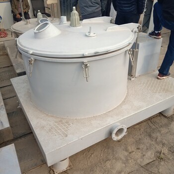 出售二手不銹鋼平板吊帶離心機(jī)