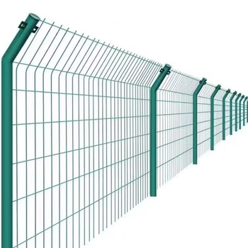 河北护栏网厂家圈地护栏价格浸塑铁丝网双边丝护栏多少钱一米