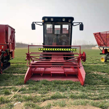 高产低耗小麦秸秆粉碎青储机小型青饲料收获机悬挂式稻草回收机