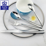 YAYODA騎士系列刀叉勺子品質西餐具304不銹鋼厚重方柄公司禮品圖片2