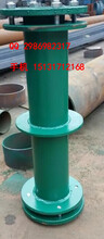 蓄水池防水套管作用双法兰限位伸缩器规格定做密闭防护套管