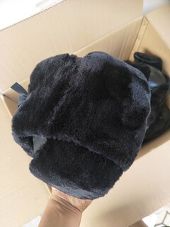 甘肃羊剪绒安全帽生产厂家，价格低，品质好图片1