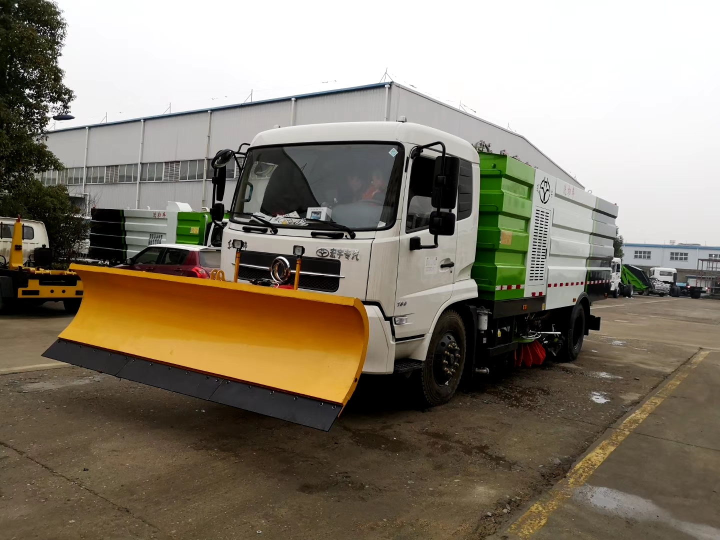 吉林道路施工清扫车放心选择_树叶垃圾扫地车