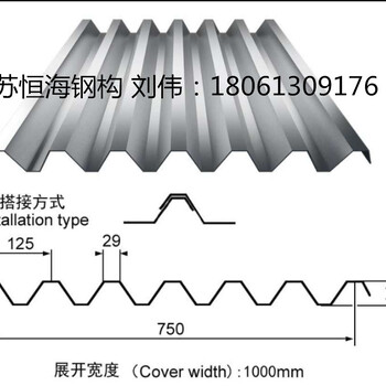 彩钢板压型彩钢瓦彩钢瓦的价格和生产厂家江苏恒海