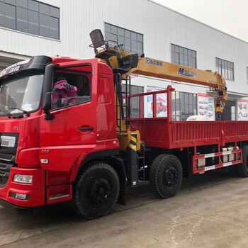 隨車吊廠家促銷車型東風天龍配徐工16噸直臂隨車吊