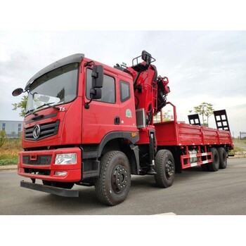 華神T5后八上裝20噸江威20噸全折臂起重機(jī)廠(chǎng)家