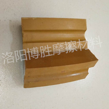 洛陽廠家定做猴車驅(qū)動(dòng)輪襯塊高分子摩擦輪襯墊