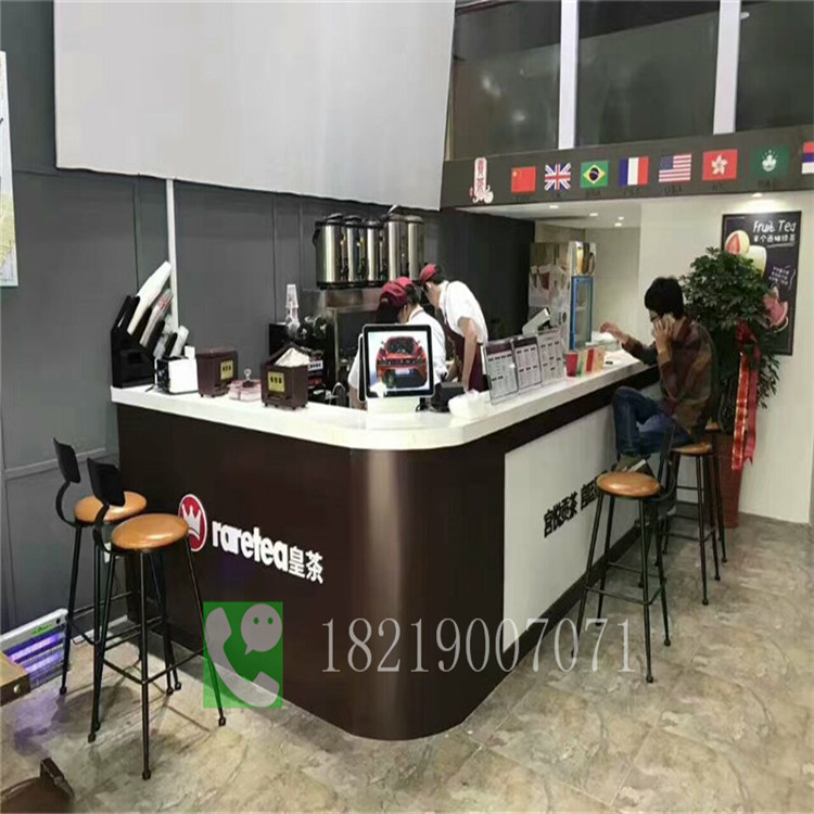 快立茶饮便利店收银台上饶玉山批发厂家