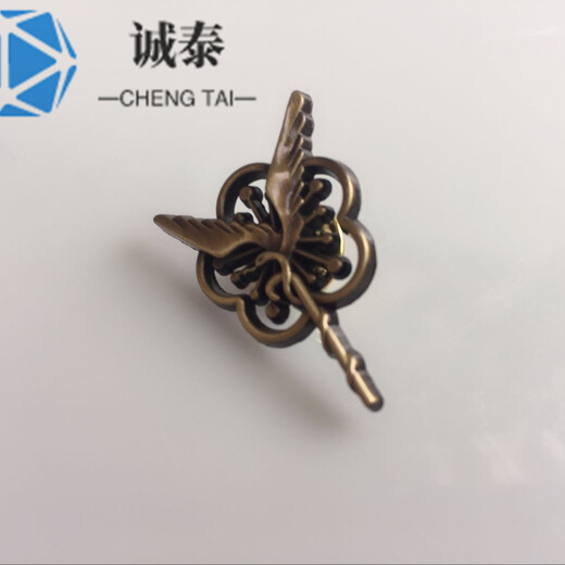 电镀古铜胸针定制，创意活动纪念礼品制作，北京胸针厂
