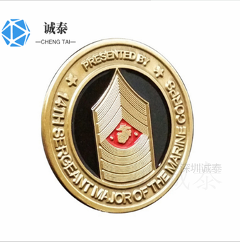 诚泰公司徽章,黑龙江制造金属徽章定制来图定制