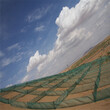 防沙固沙網，沙漠公路防沙固沙網，大網格防沙網圖片