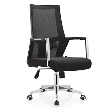 厂家定做Y-B208简约职员椅办公椅人体工学电脑椅
